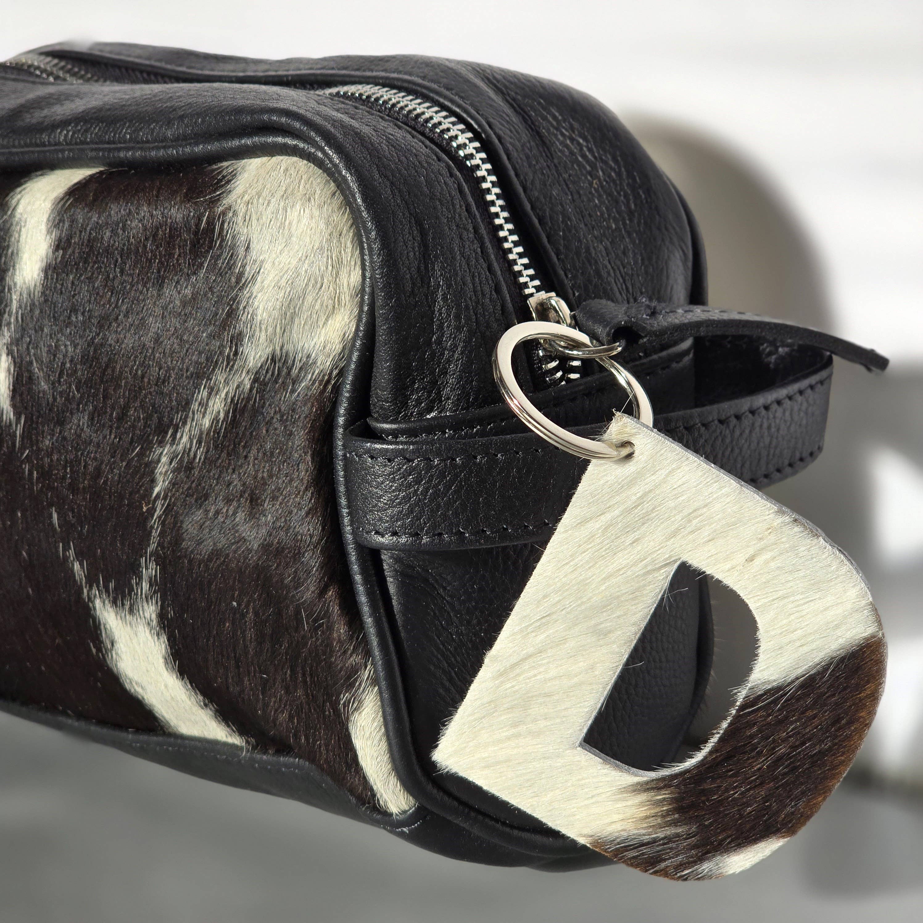 Ranchers Closet - Wholesale Toiletry Bag - Men's - Leather Cowhide Toiletry Bag - Groomsmen Gift - Shaving Kit3