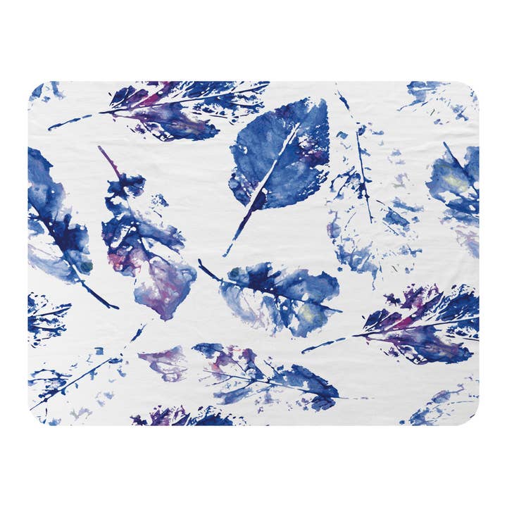 Fond de feuilles d'automne (Couverture) pour la vente par Benjamin Tate Design