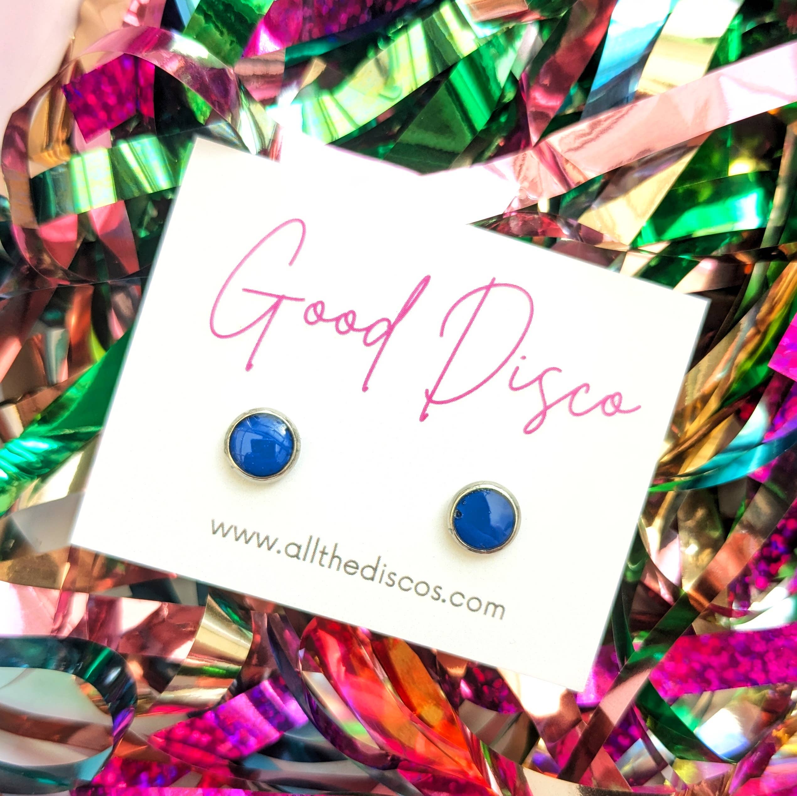 All The Discos - Wholesale Stud/Post Earrings - Good Disco Stud Earrings12