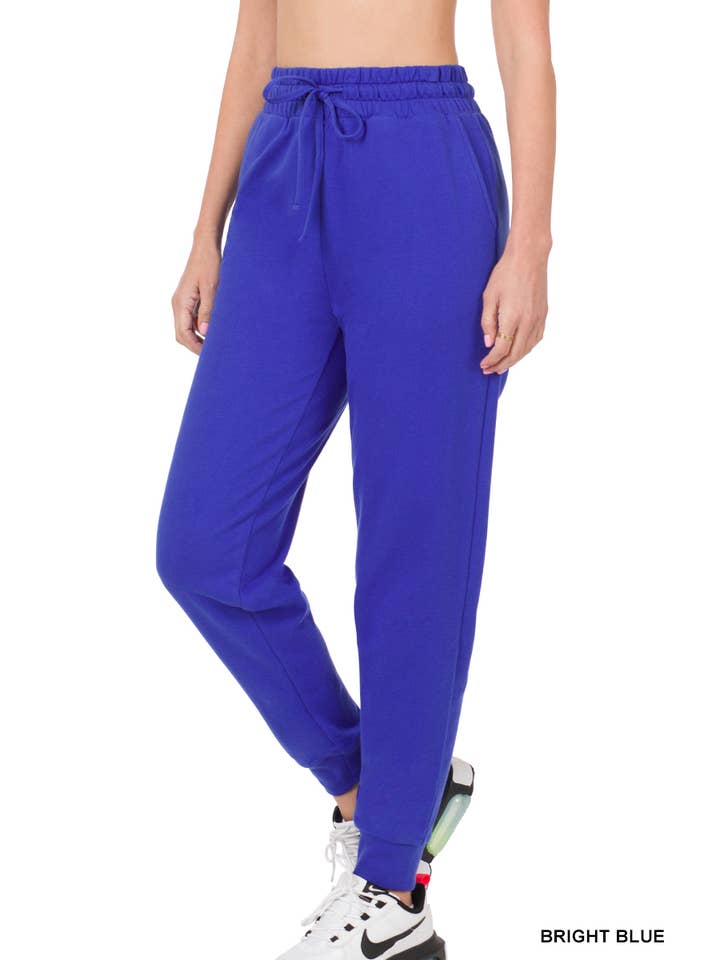 42POPS - Wholesale Athletic Sweatpants/Joggers - Women's - ",.....SI-18676 FRENCH TERRY JOGGER PANTS WITH SIDE POCKETS9