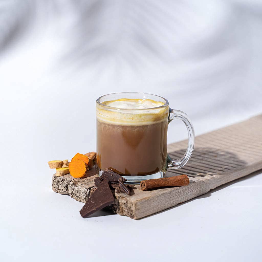 Organifi - Wholesale Hot Cocoa Mix/Kit - Gold Chocolate - Relaxing Turmeric/Cocoa Blend + Adaptogens2