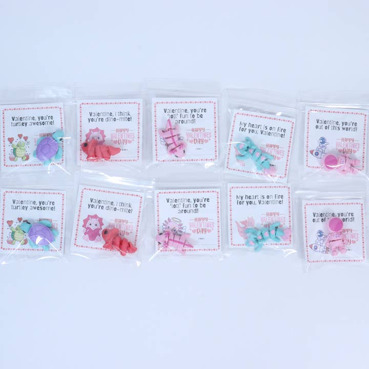 MrSpinner - Wholesale Fidget Toy - Kids - Adventure Minis Valentine Fidget Cards & Toy (Pack of 10)1