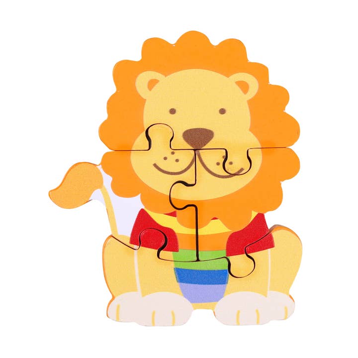 Orange Tree Toys - Vente Puzzle – enfant - NOUVEAU Puzzle en bois Lion0