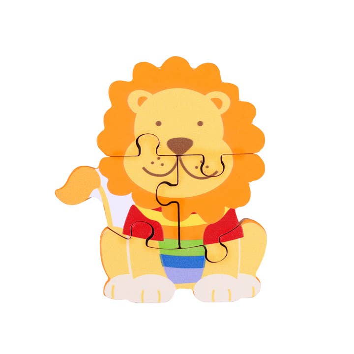 Orange Tree Toys - Wholesale Puzzle - Kids - NEW Lion Wooden Puzzle