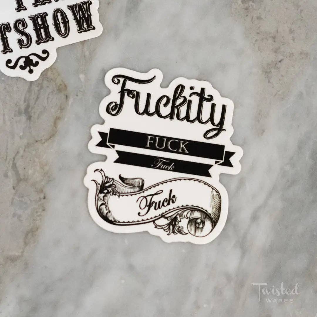 Twisted Wares - Wholesale Sticker - Funny Vinyl Sticker | Profanity Humor | Bold Gift3