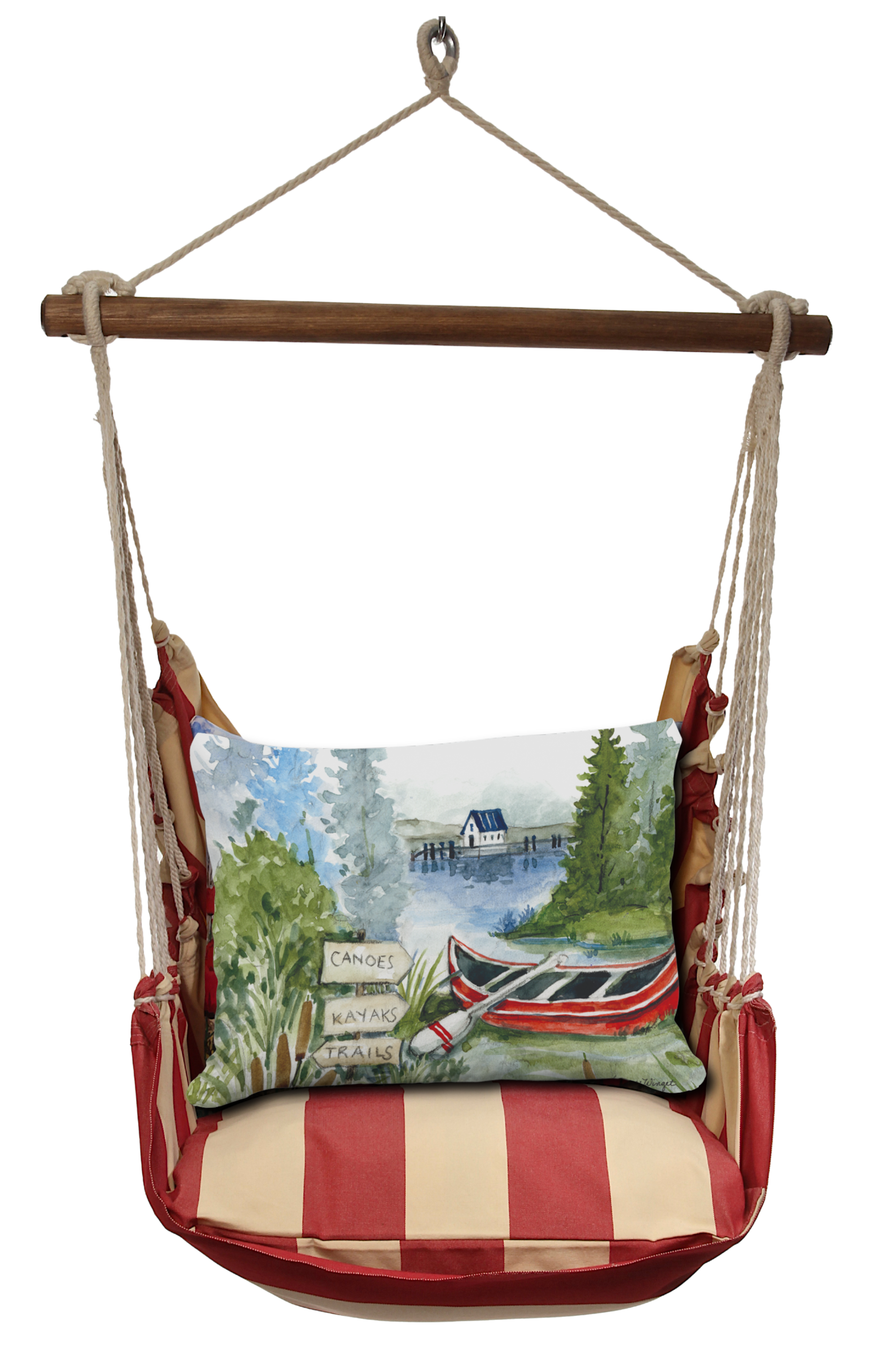 Magnolia Casual - Wholesale Swing Set - Hammock Swing 4-Piece Set indoor / outdoor - Americana1