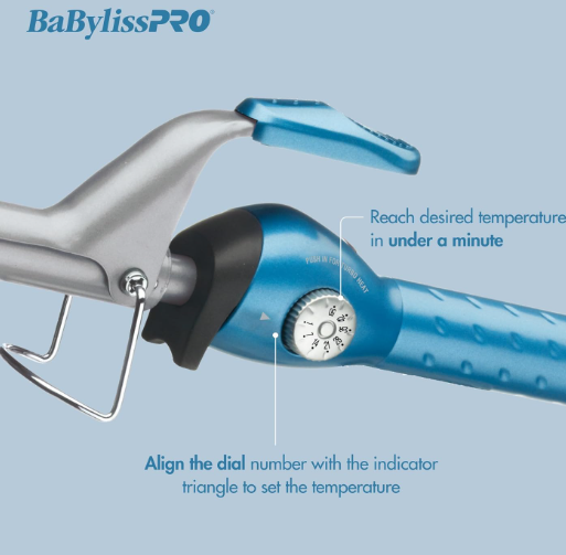 Majestic Wholesale - Wholesale Curling Iron/Wand - BABYLISS SPRING IRON 3/4" NANO TITANIUM3