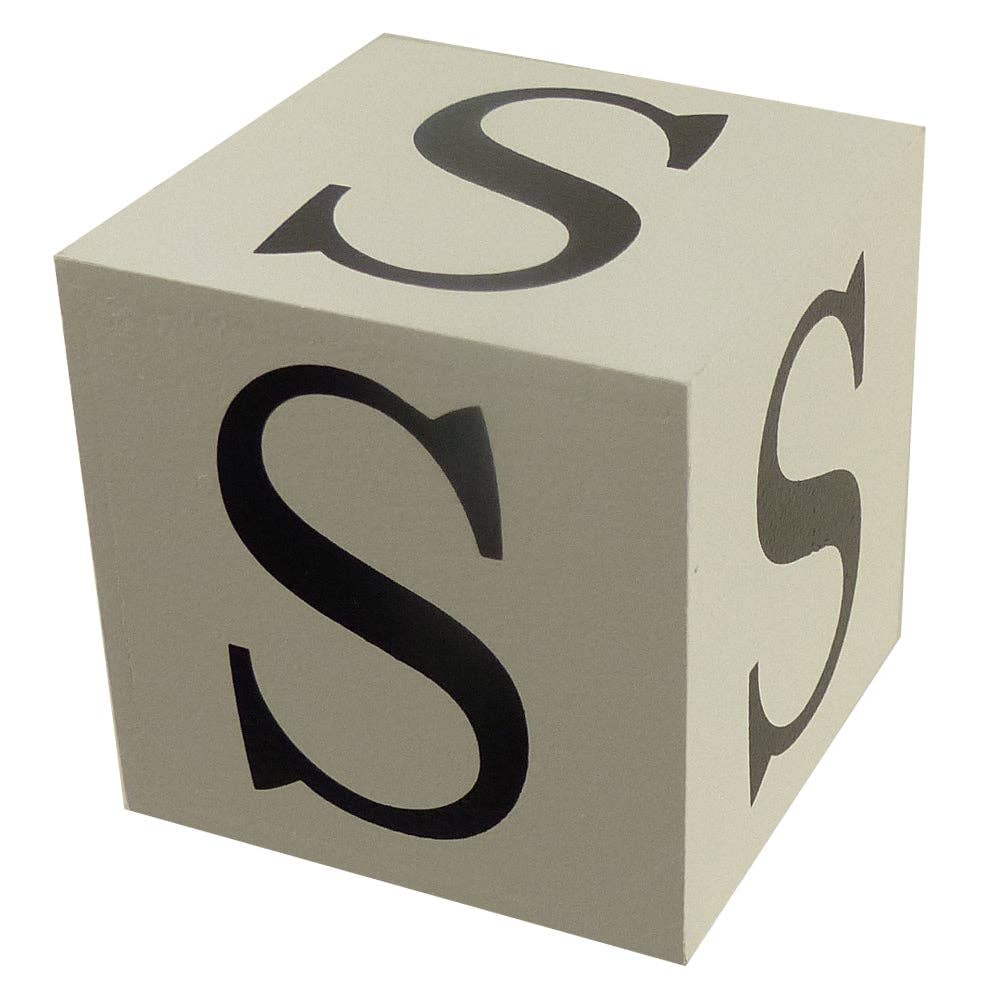 Instant Gifts International – Objeto de mesa decorativo por atacado – Blocos de Alfabeto de Madeira18