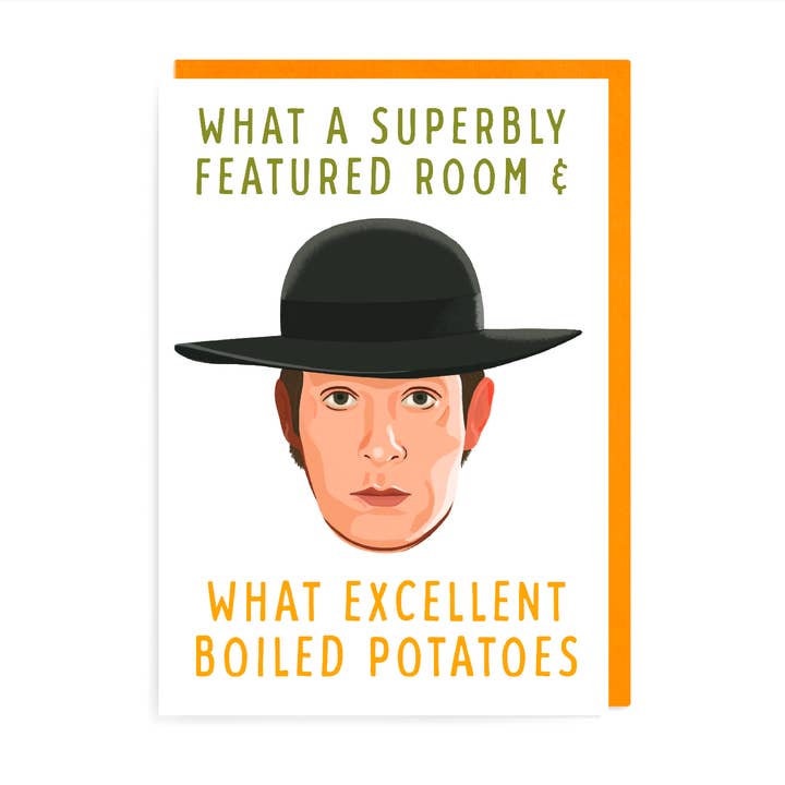 Mr Collins Boiled Potato Card | Pride and Prejudice for wholesale by URGHH Card Co.