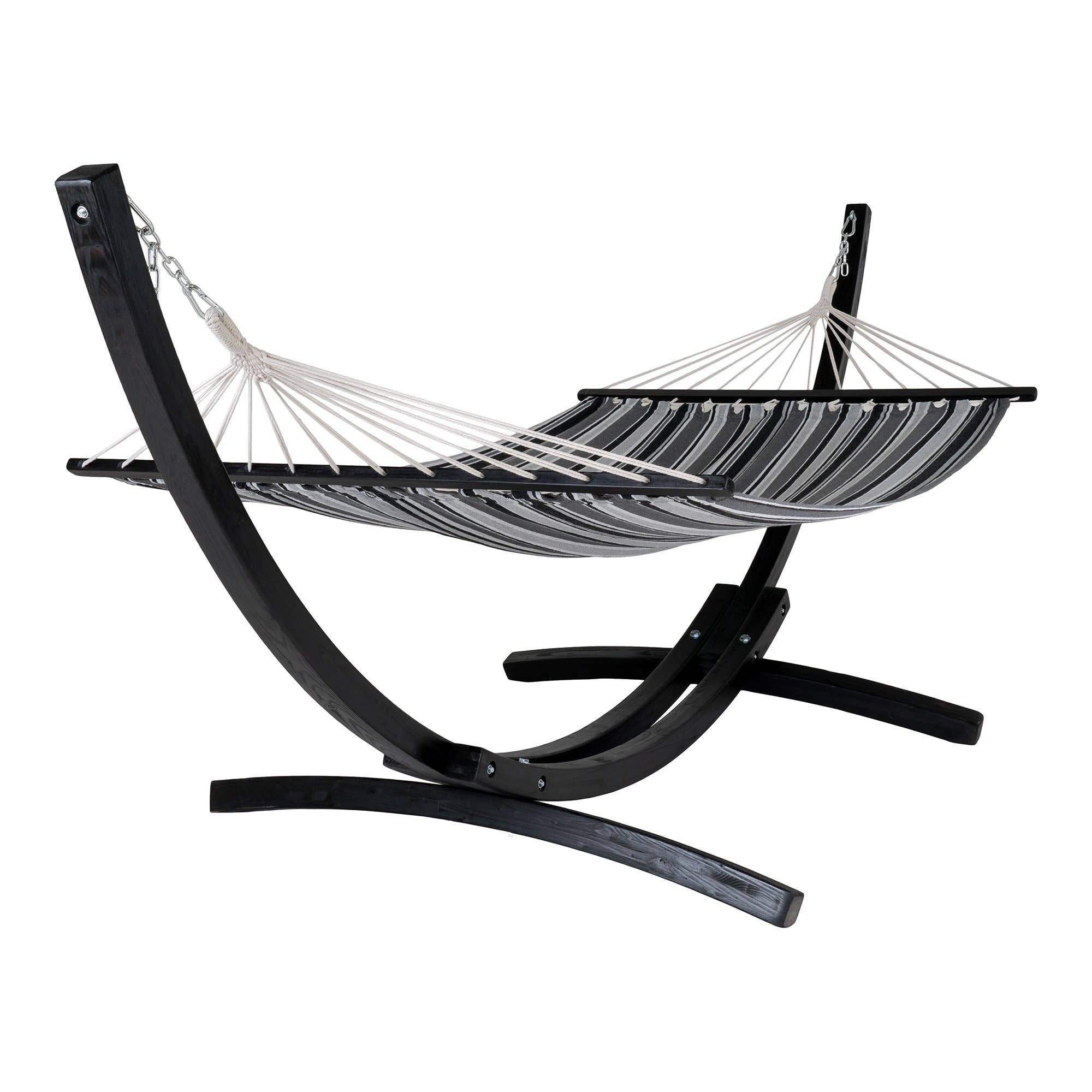 Grey Black Tripoli Hammock for wholesale on Faire2