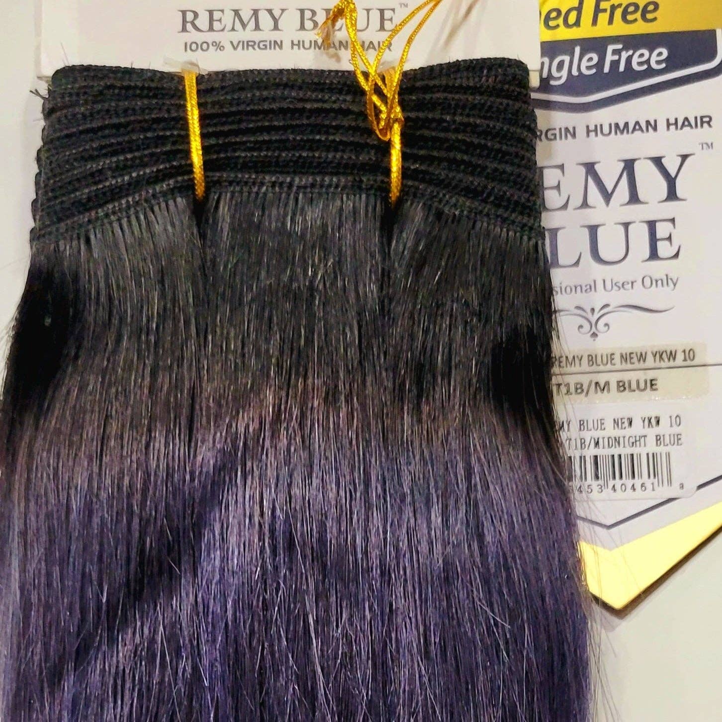AEsthetic - Vendita all'ingrosso Extension per capelli - Remy Blue Capelli Umani Lisci per Cucitura YKW 10, 1225