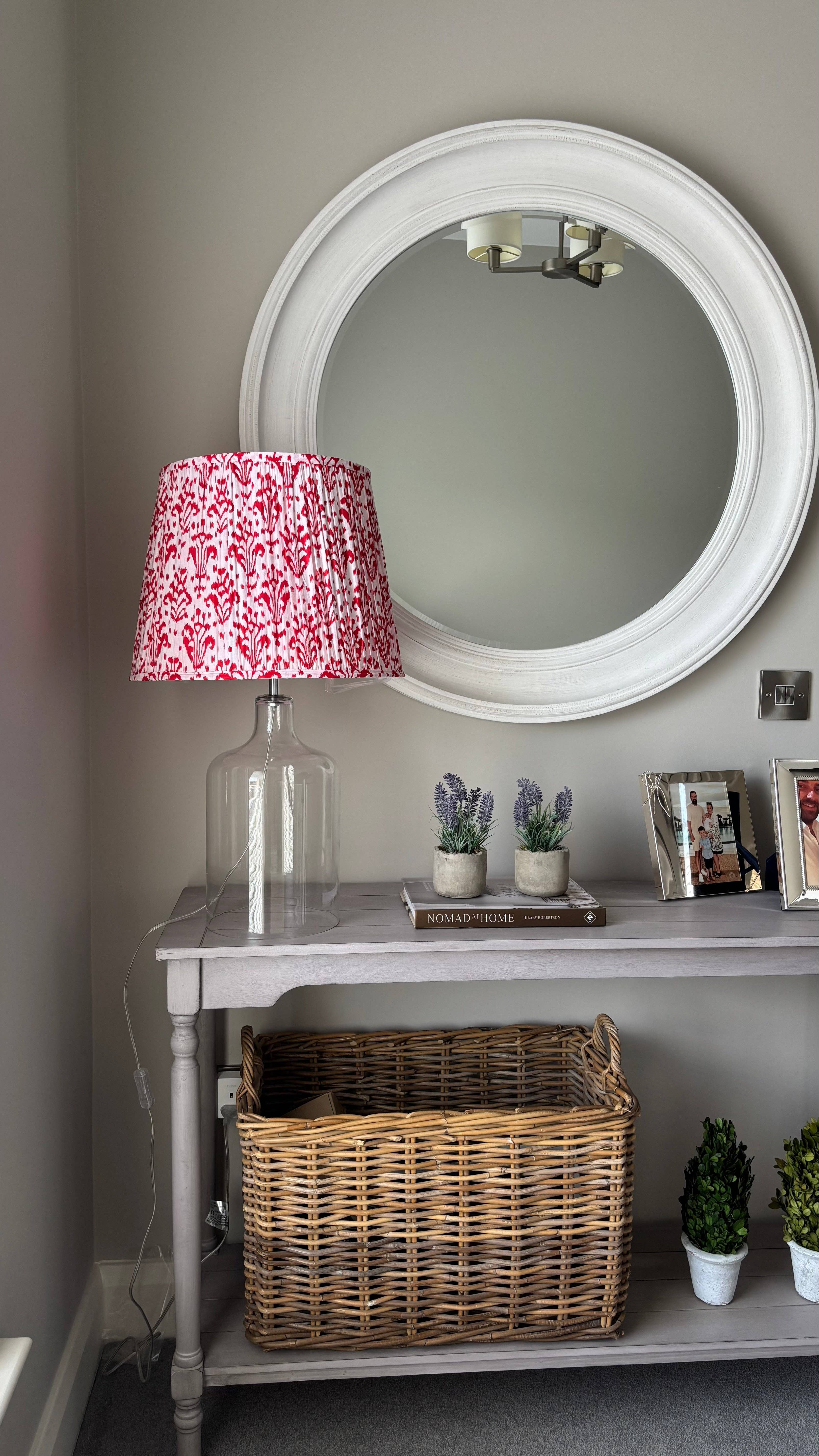 LNH EDIT - Wholesale Lamp Shade - Jaipur Red Empire Pleated Lampshade7