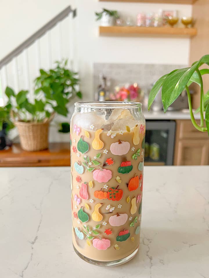 Verre de jardin à courge de 20 oz pour la vente par Hart and Flora Shop