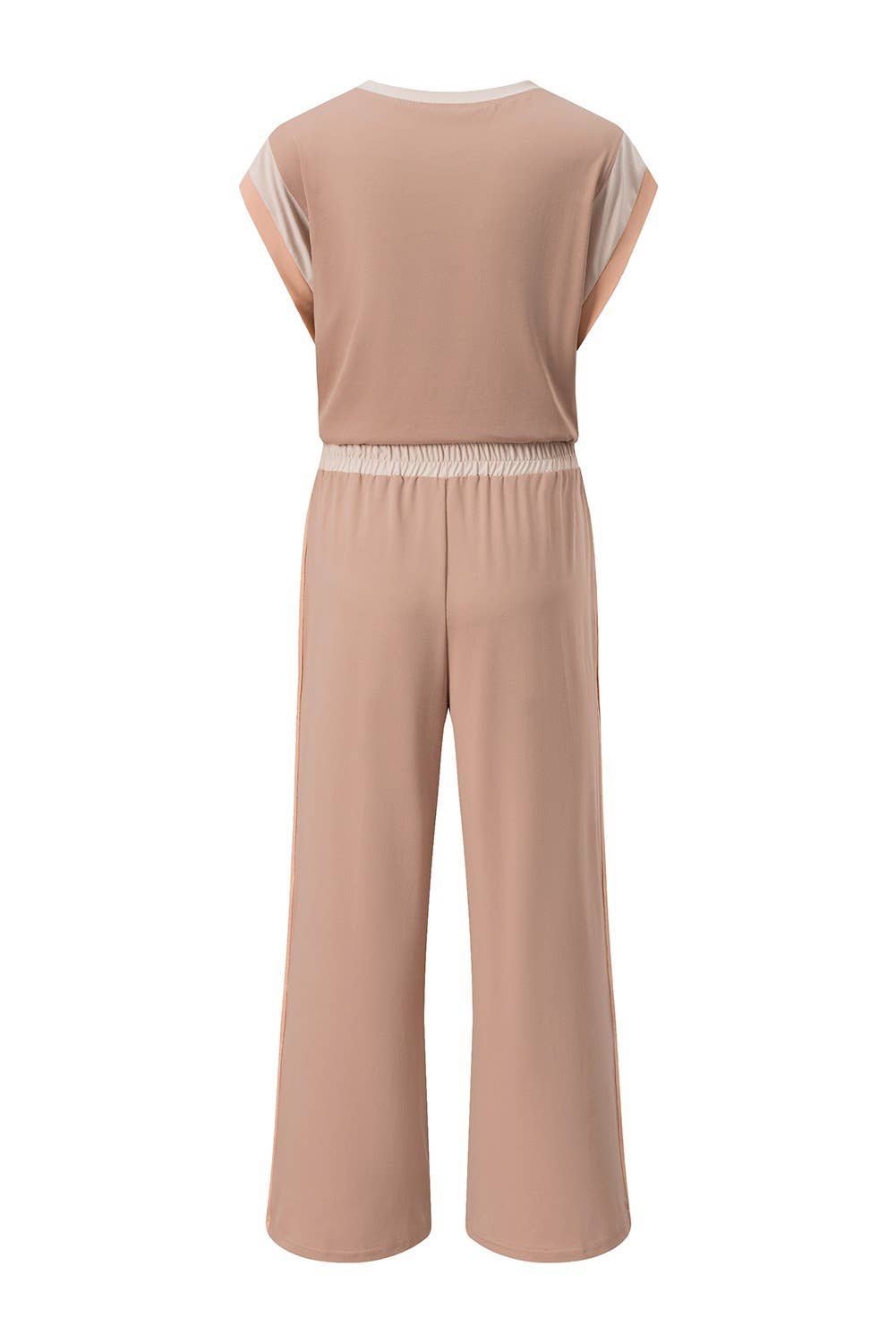 Lovesoft - Wholesale Lounge Set - Women's - Multicolor Color Block Detail Casual Two-piece Set22