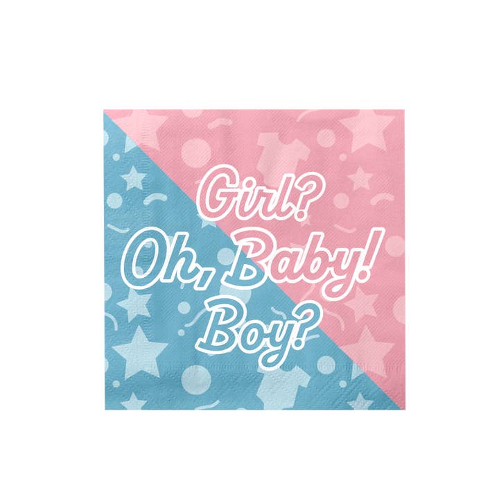 PD Party - Wholesale Disposable Napkin - Napkins - Gender reveal