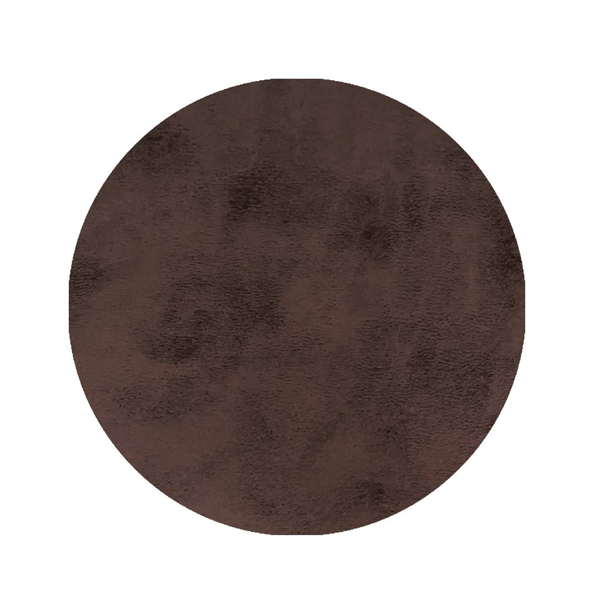 DAVANTI - Wholesale Placemat - Placemats Vegan Leather Round Shape Antimicrobial Copper0