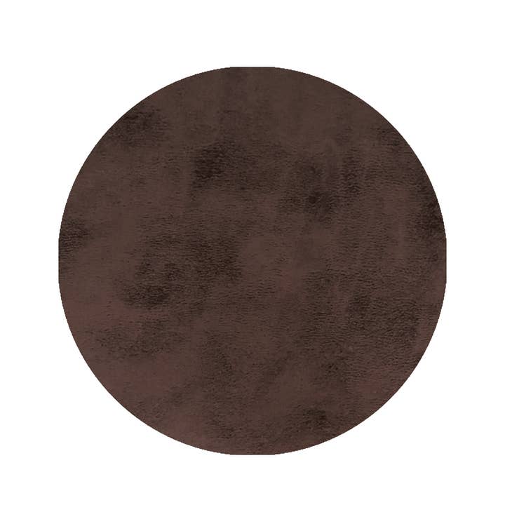 Davanti/Vía Deco Home - Wholesale Placemat - Placemat Vegan Leather Round & Copper (15 in)