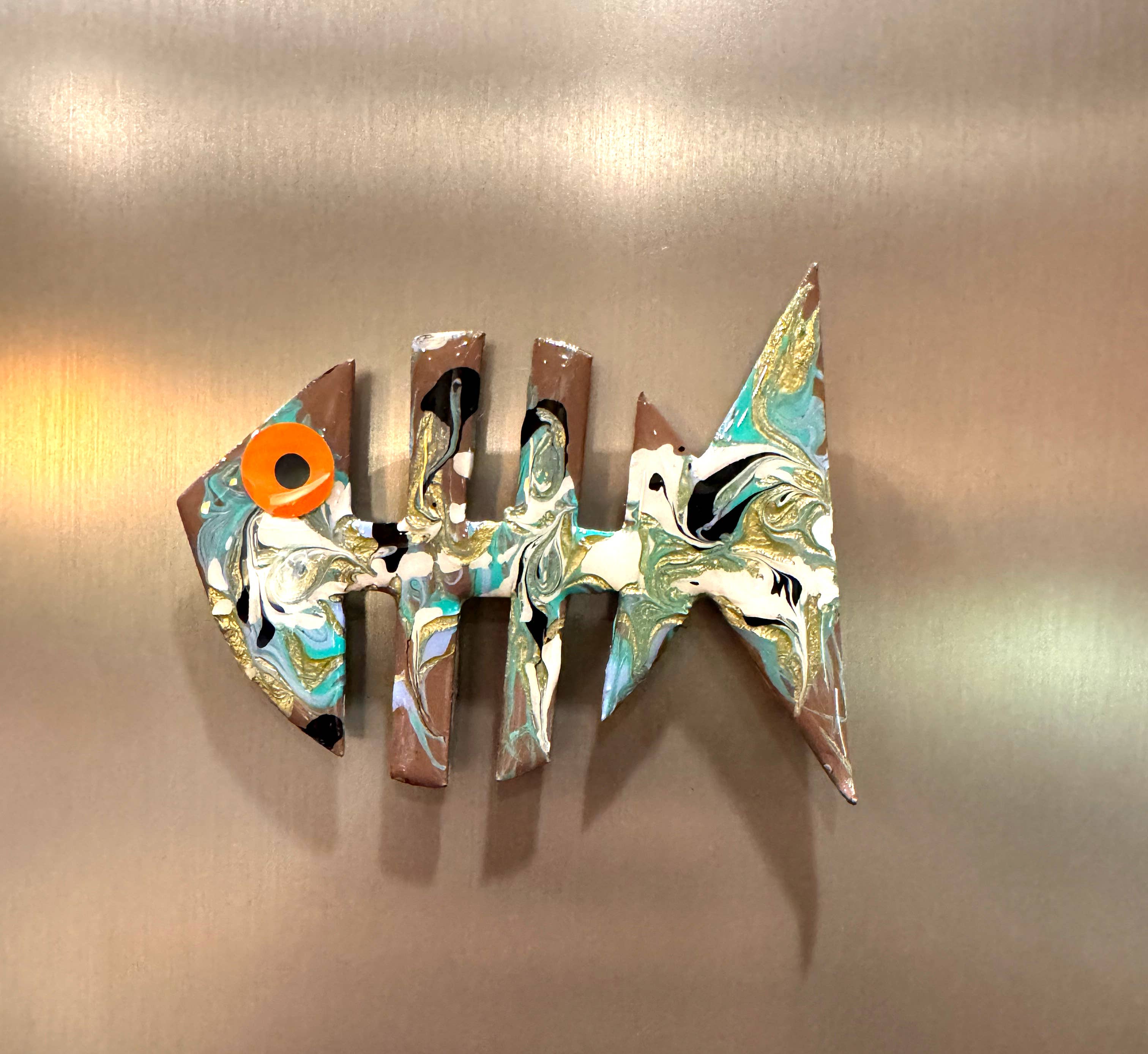 Cuccia Co. - Wholesale Magnet - Friends Fish Magnets, The Elements (earth, air, fire, water)7