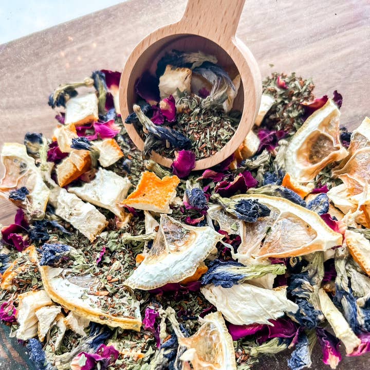Birch Tea Co. - Wholesale Losse thee - Mama - Citrus + Floral biologische theemix met losse bladeren