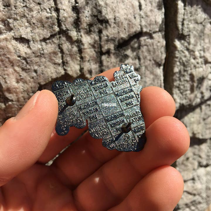 Mushroom Kingdom Pins - Wholesale Lapel Pin/Button - Mushroom Kingdom Kink Pin – 1.5" Enamel Collectible1