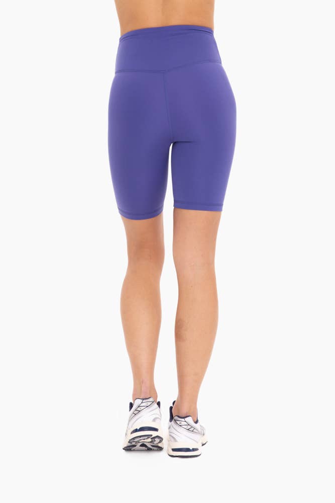 Mono B - Wholesale Athletic Shorts - Women's - Venice Crossover Waist Biker Shorts30