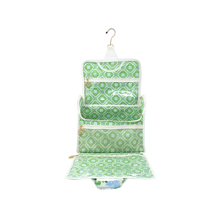 Lilly Pulitzer by Lifeguard Press - Wholesale Toiletry Bag - Women's - Hanging Toiletry Bag, Swayin in the Breeze1