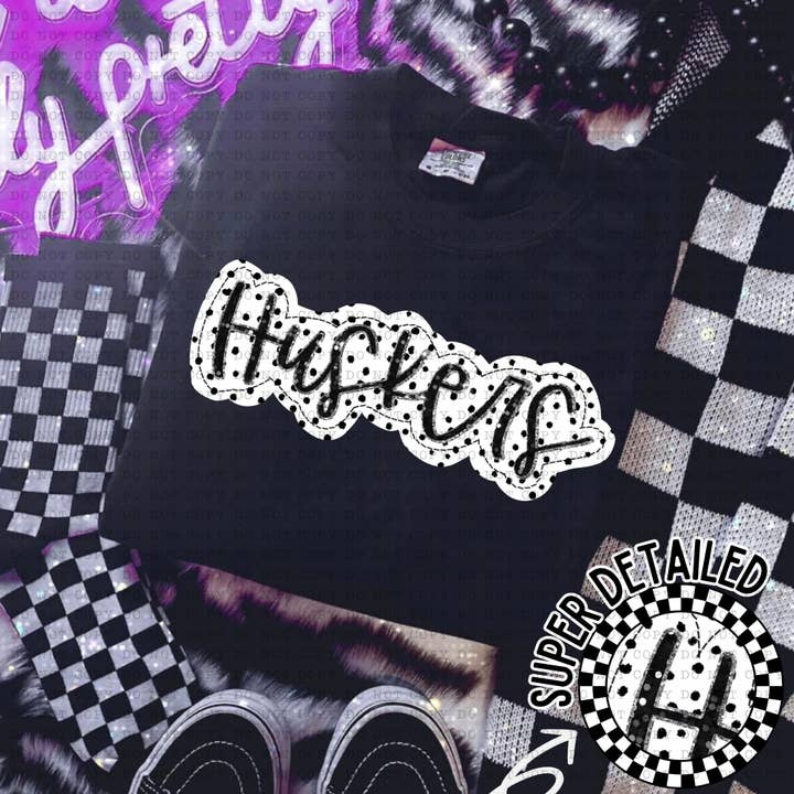 Simple Tymes – Engroshandel Sublimationstryk – Dotted Applique Teams DTF-print32