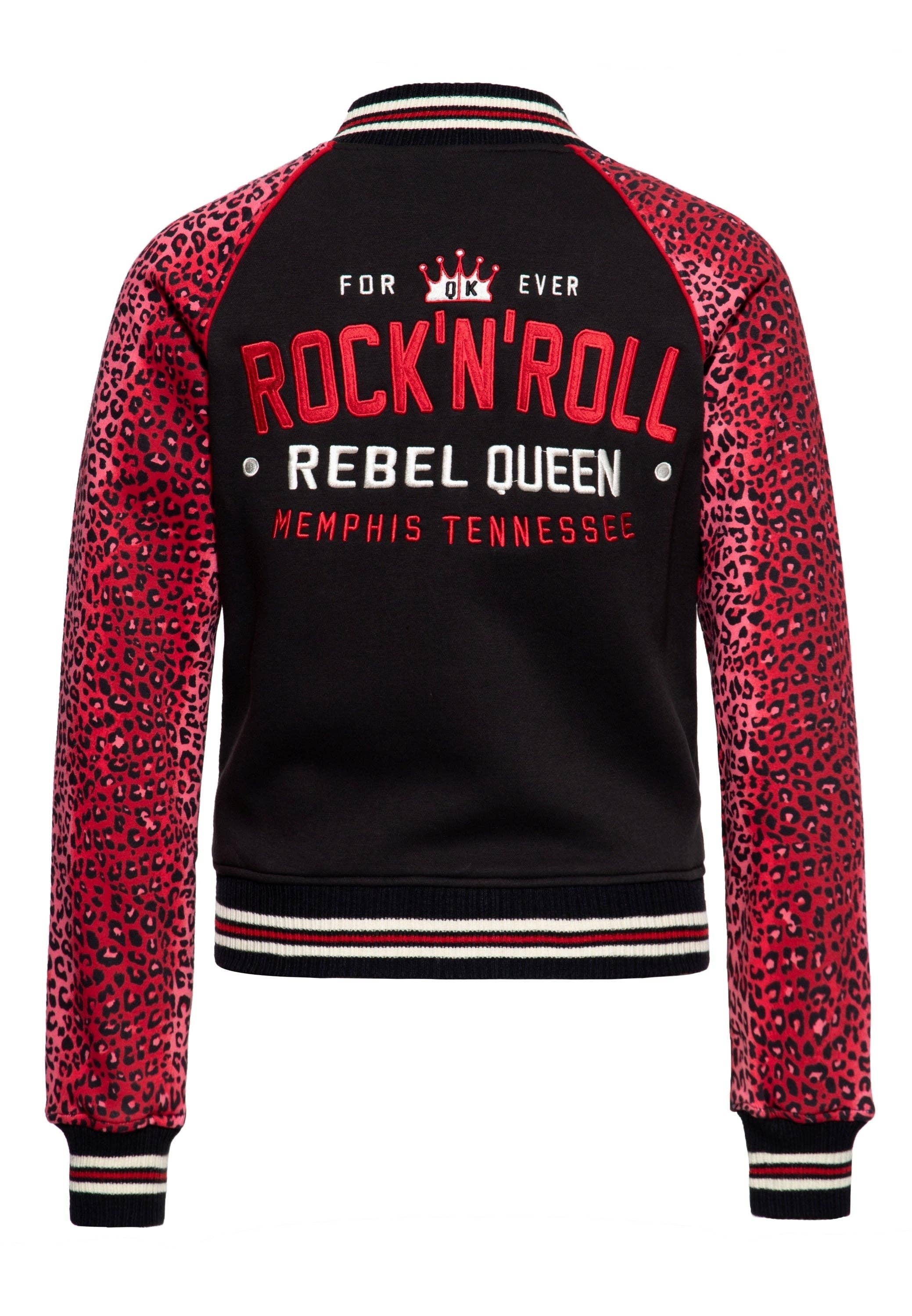 KING KEROSIN - Wholesale Varsity/Baseball Jacket - Women's - Rock and Roll Rebel Queen College Jacket5