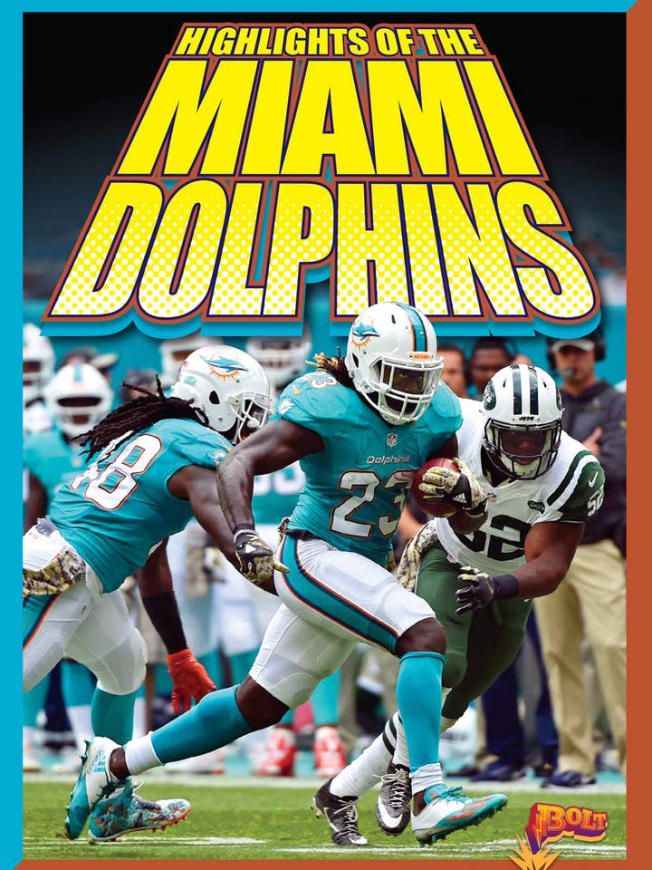Highlights of the Miami Dolphins for wholesale by Black Rabbit Books