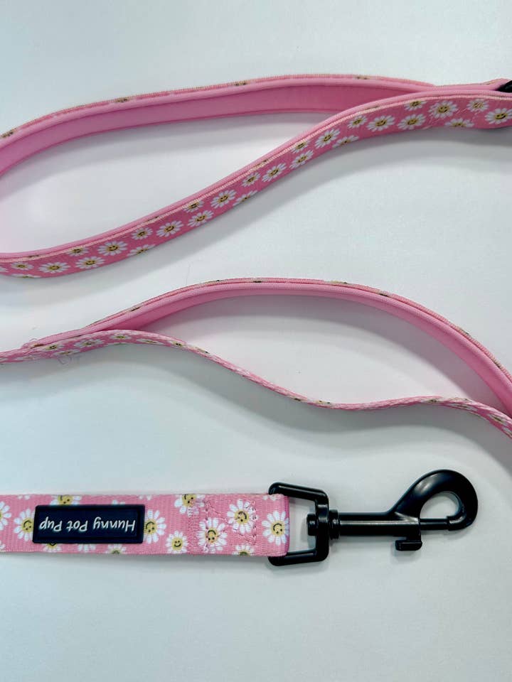 Laisse de circulation Smiley Daisy pour la vente par Hunny Pot Pup LLC