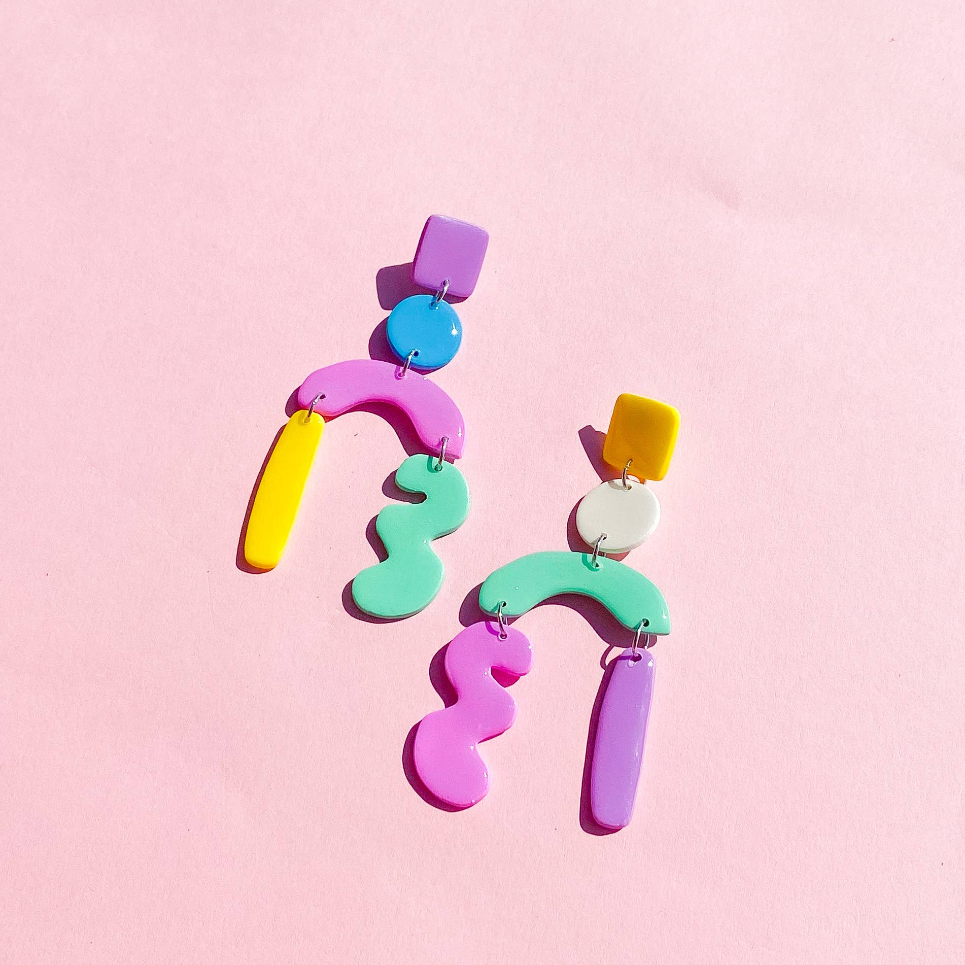 Night Moves Atelier - Vendita all'ingrosso Orecchini pendenti - Orecchini pendenti massimalisti in argilla polimerica2