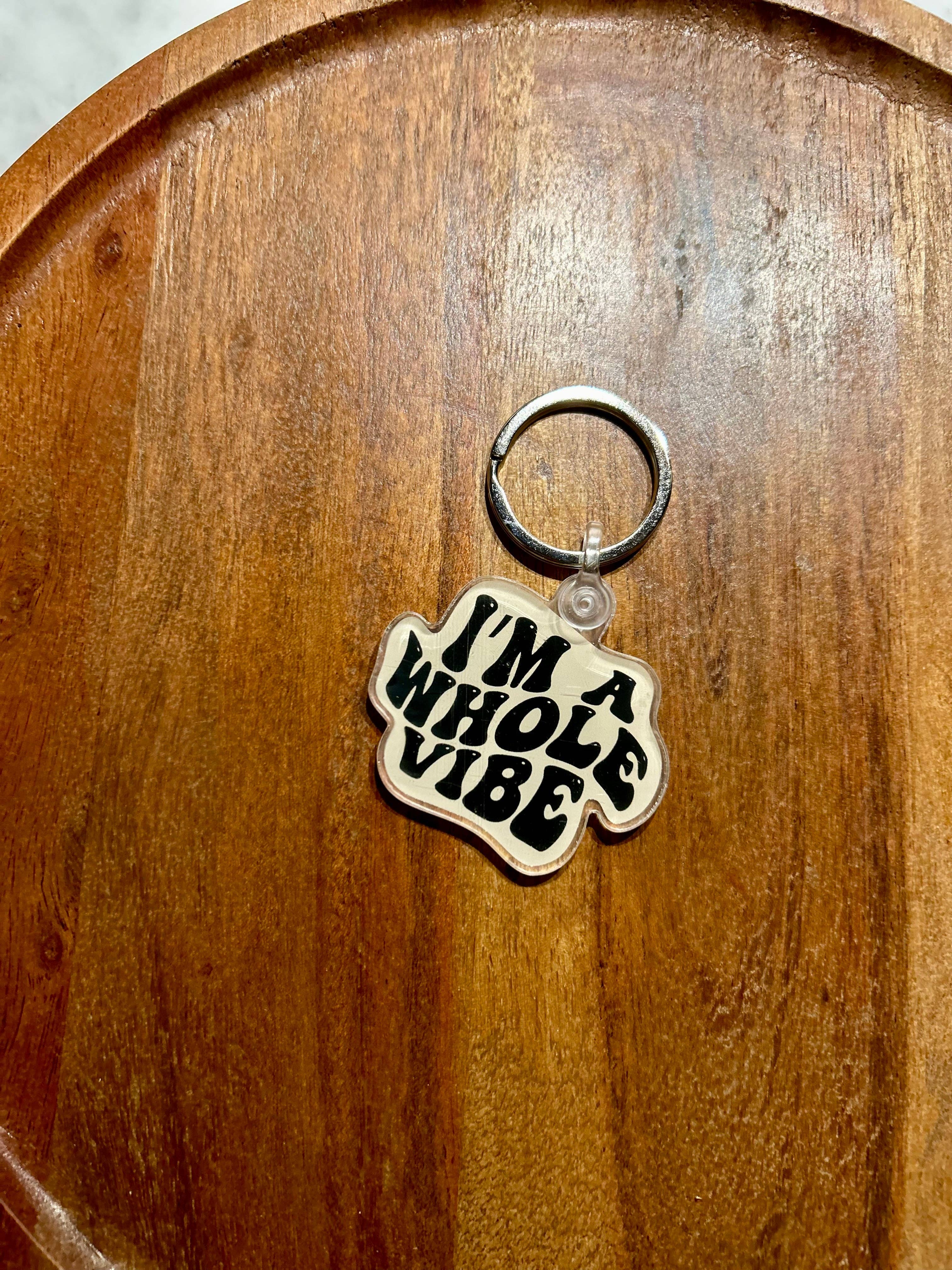 Axle Rose Co - Wholesale Keychain - Women's - I’m a whole vibe Keychain2