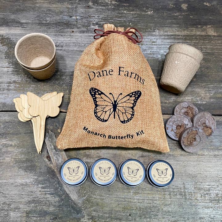 Kweekset voor waardplanten voor Monarch Butterfly voor wholesale door Dane Flower Farm