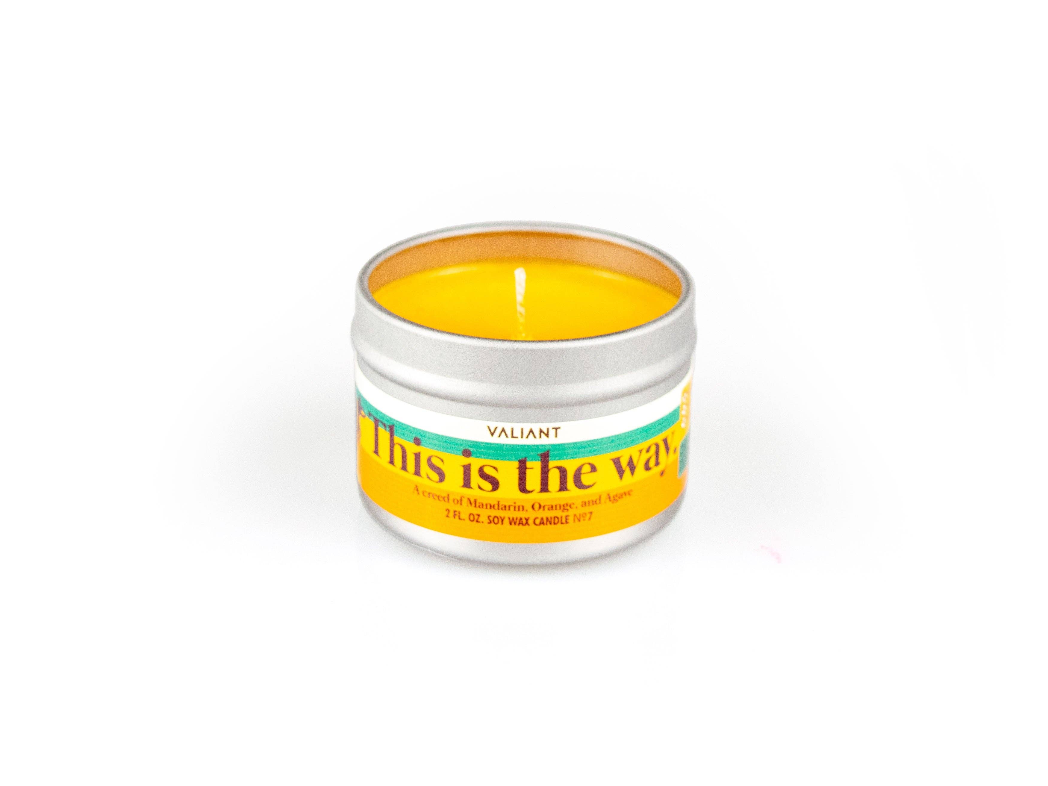 We Geek Together - Wholesale Travel Candles - This is the Way Candle1