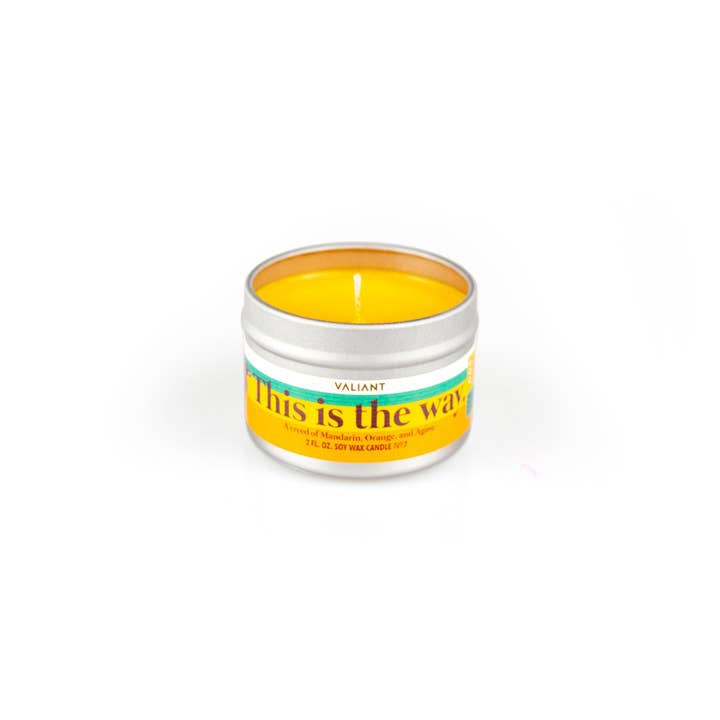 We Geek Together - Wholesale Travel Candles - This is the Way Candle1