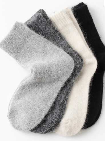 Comfortarians - Wholesale Socks - Women's - Wool Socks For Women Cozy Wool Angora Socks  Winter Warm6