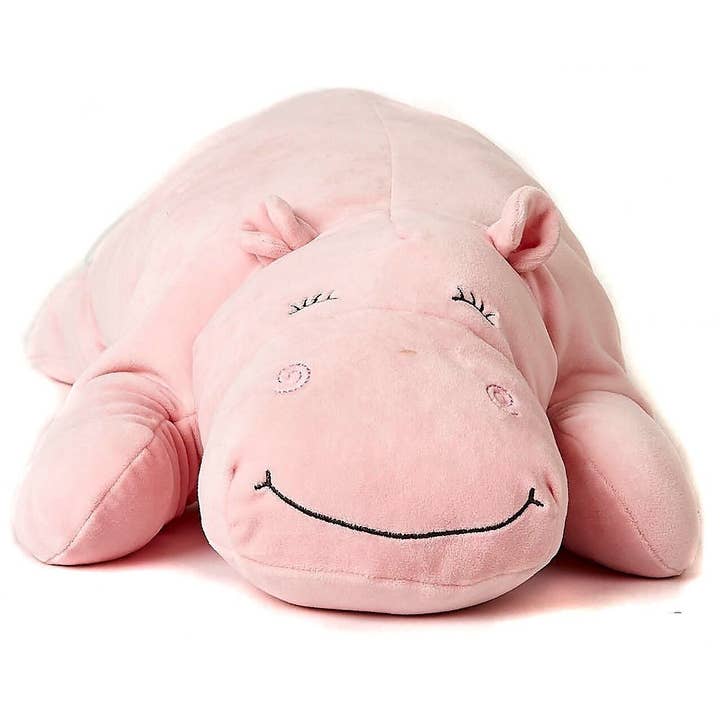 Uni Toys - Wholesale Stuffed/Plush Toy - Kids & Baby - Cushion - pink hippopotamus - ultra soft - cuddly/plush toy1