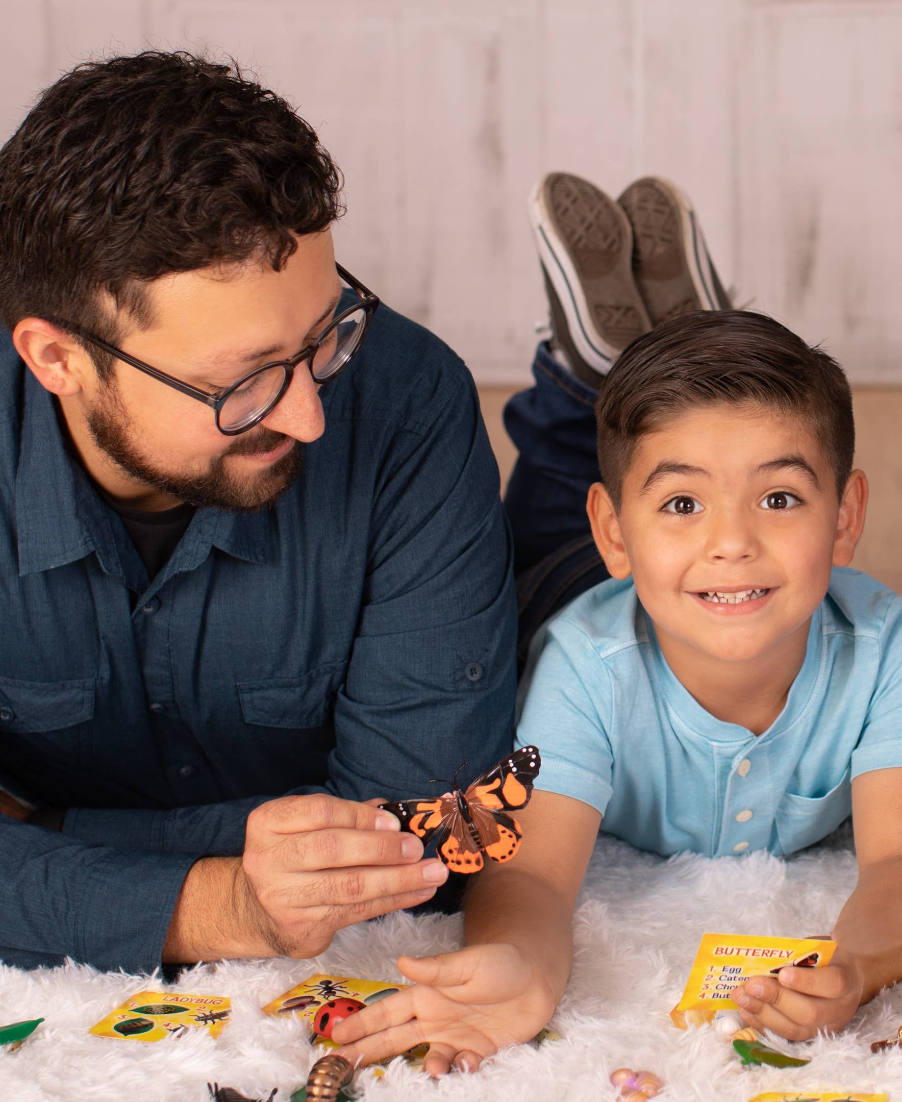 INSECT LORE - Vente Figurine – enfant - Figurines du cycle de vie - Ensemble de 24 pièces10