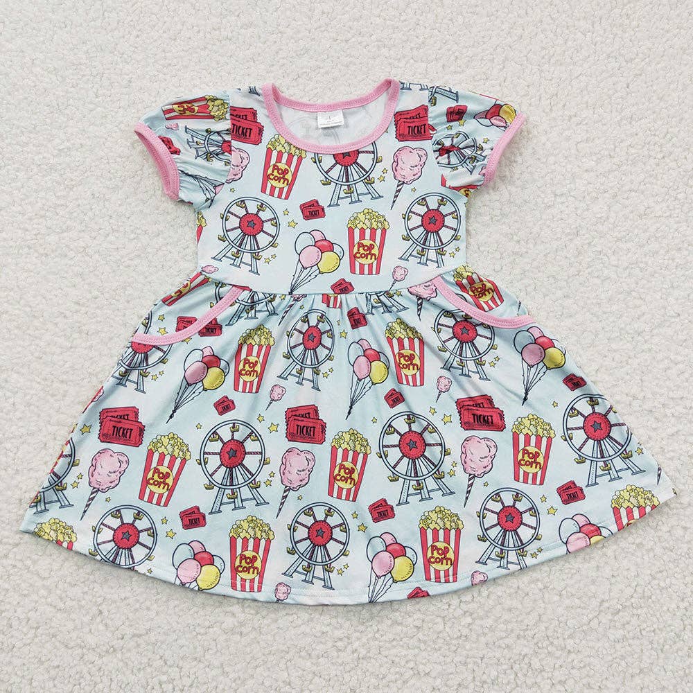 Aier Wholesale - Wholesale Top & Short Set - Kids - Sibling Baby Girls County Fair Dresses Outfits Sets2