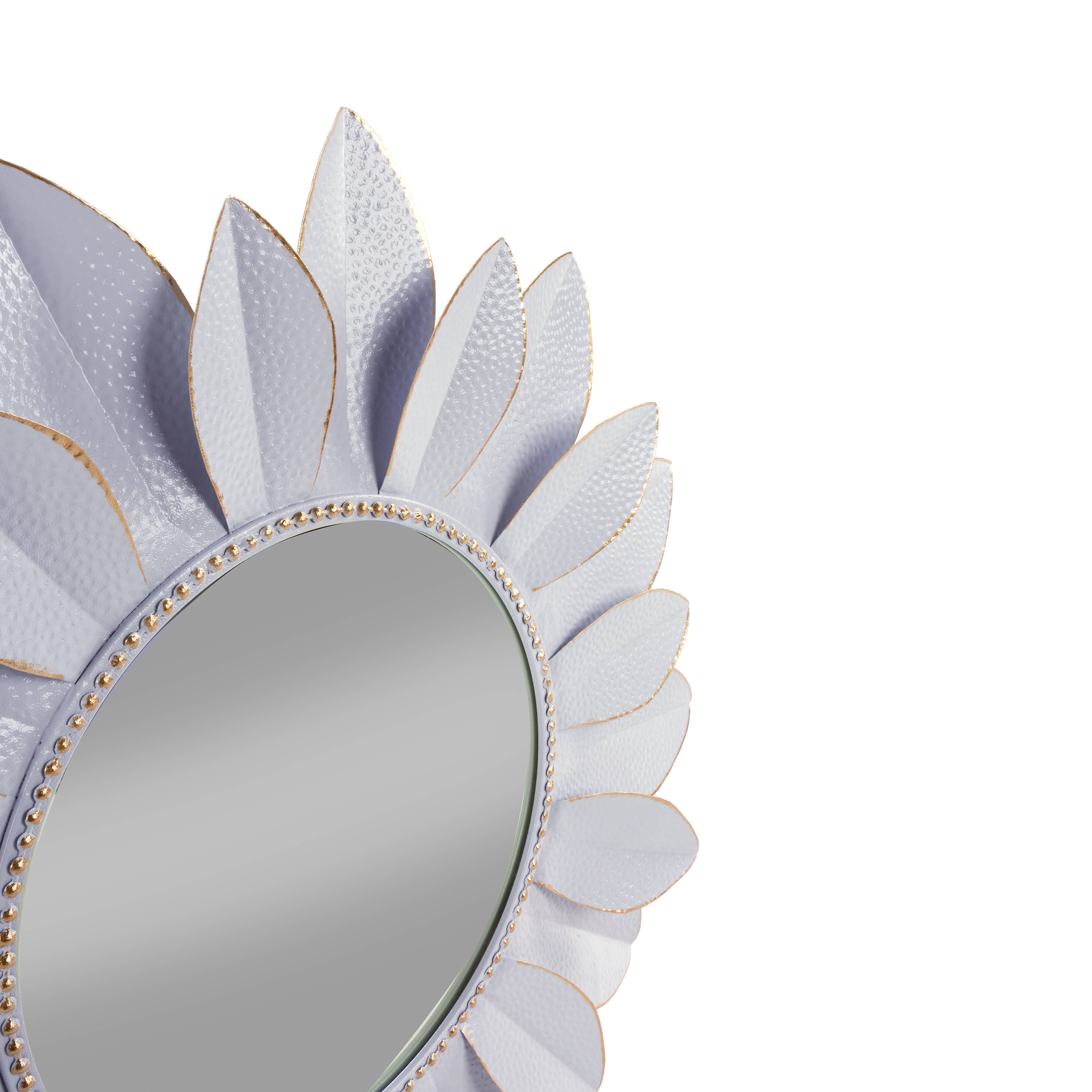 Tripar International - Vendita all'ingrosso Specchi da parete - Specchio decorativo da parete bianco/oro3