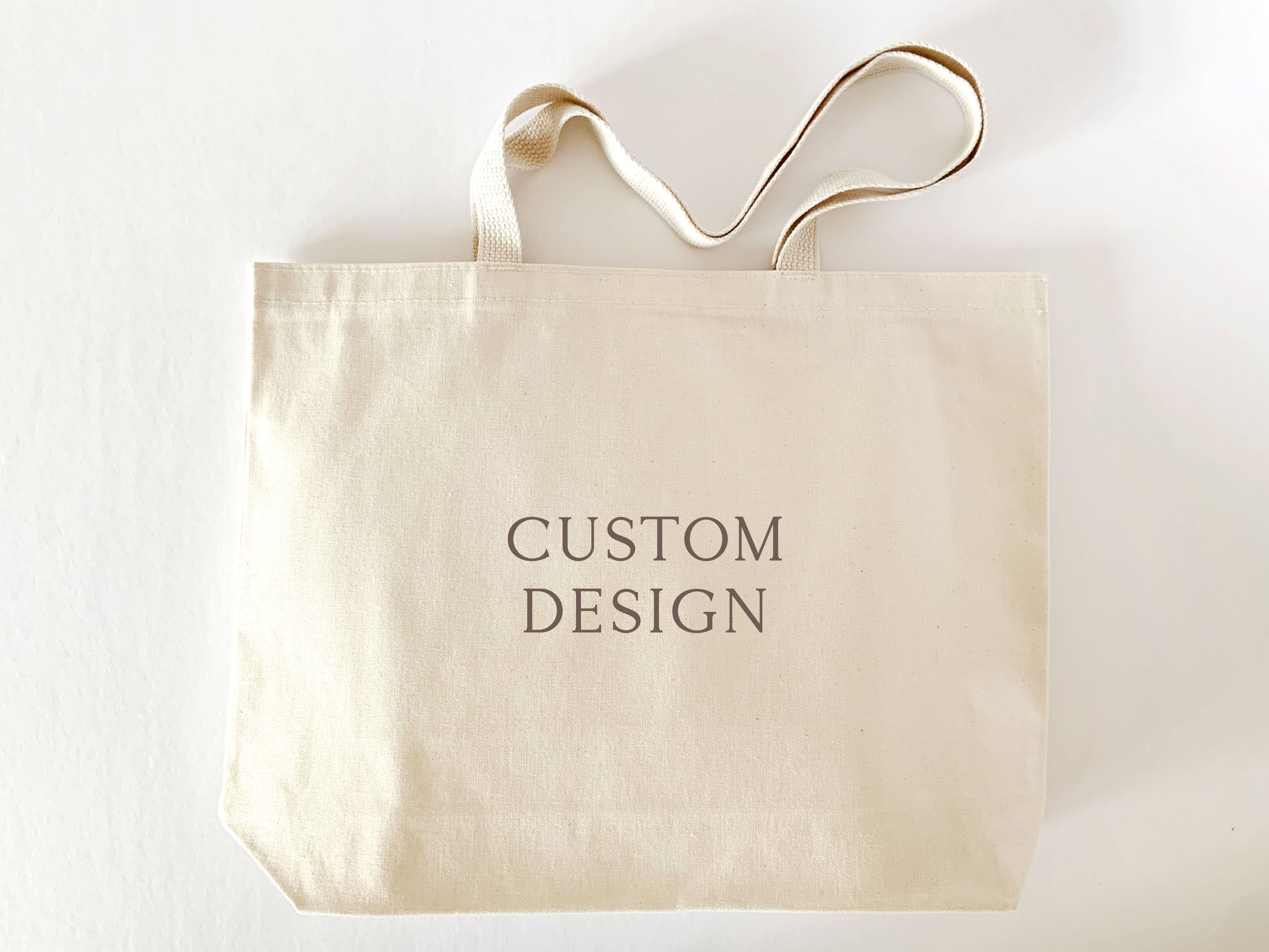 MEGranger Totes - Vente Tote bag – unisexe - Sac fourre-tout en toile de coton sur mesure : Totes avec logo en gros7