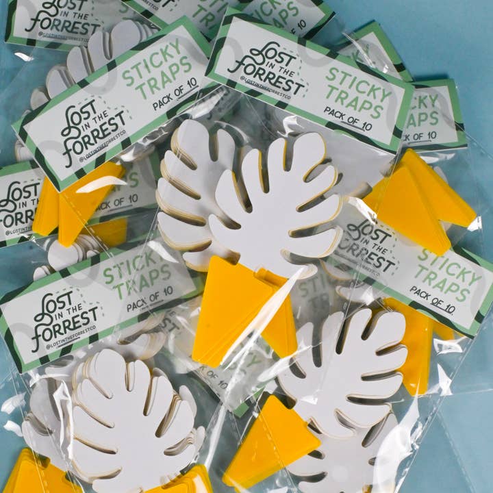 Lost in the Forrest - Wholesale Garden Tool - Leaf Sticky Traps (Pack of 10)