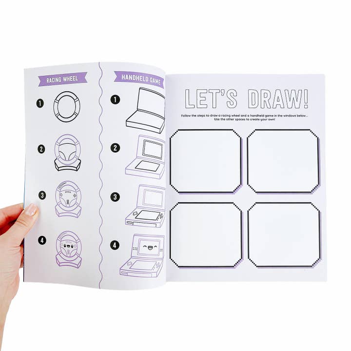 Pipsticks - Wholesale Sticker - Draw-Along Gaming Sticker Book7