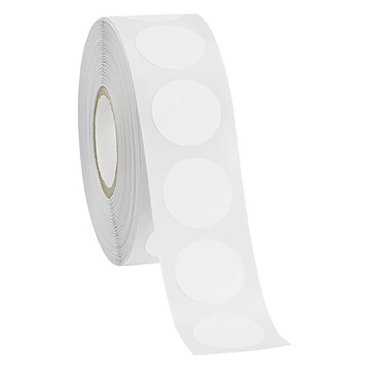Store Supply Warehouse - Wholesale Retailer Display - Accessories - 3/4" Self-Adhesive Labels - Roll of 1,000