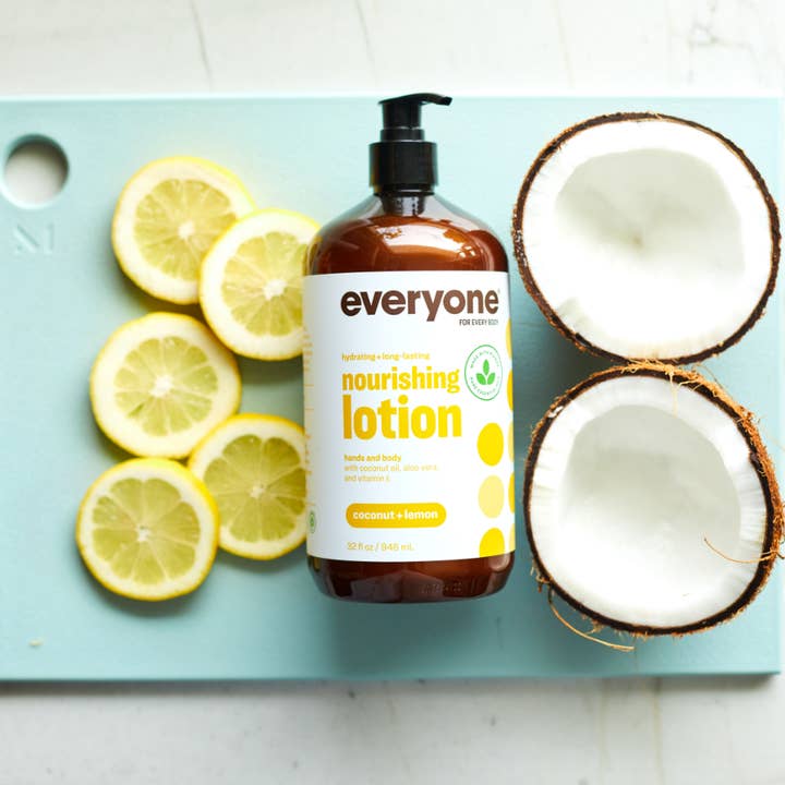 EO + Everyone - Wholesale Body Cream/Lotion - Coconut + Lemon 2in1 Lotion 32 oz Case Pack of 62