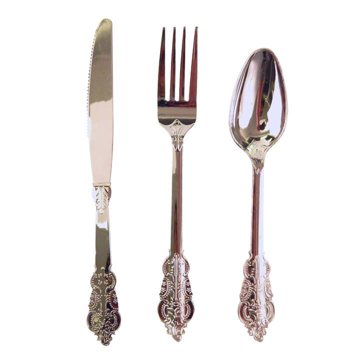 Party Cutlery - Silver for wholesale by Peacock Supplies