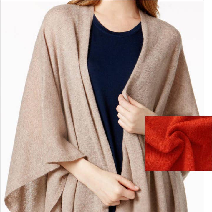 Margolis Pineo Italia - Wholesale Wrap - Women's - CASHMERE-BLEND 'LUCIA' TRAVEL DUSTER - COZY ESSENTIAL!25