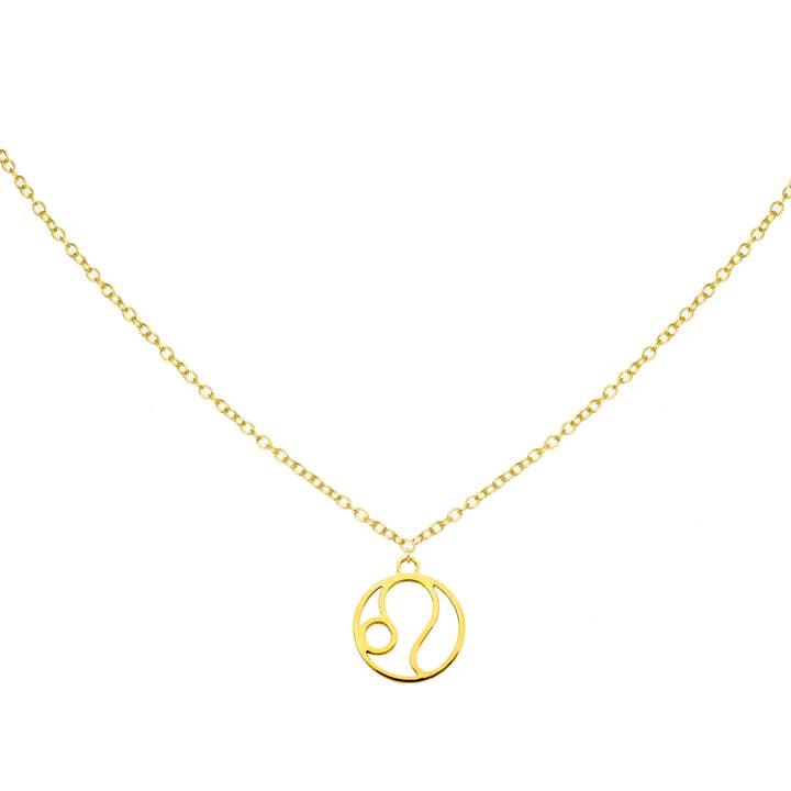 Leo Necklace - Zodiac Sign Necklace for wholesale by Rael Cohen