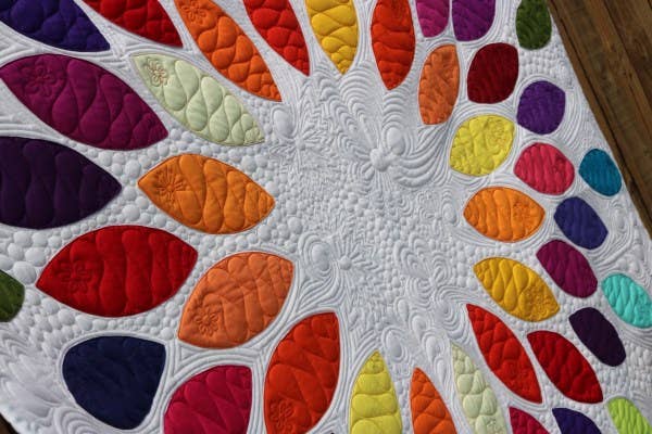 Free Bird Quilting Designs – Engroshandel DIY-sysæt – Frøeksplosionsmønster12