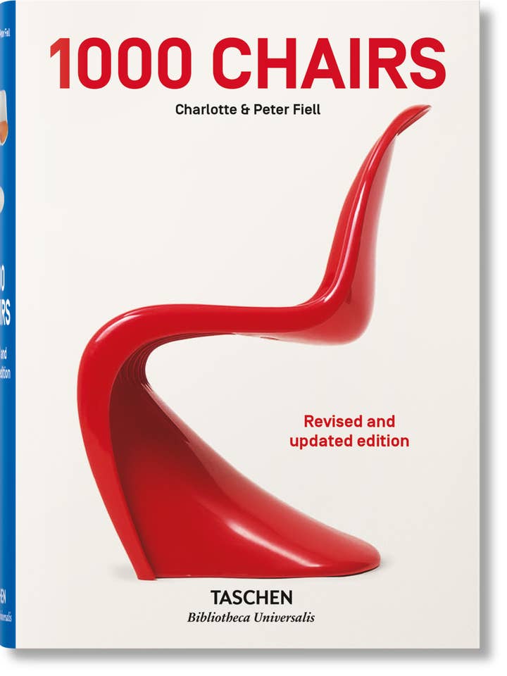 1000 Chairs. Revised and updated edition (German, French, English) for wholesale by TASCHEN Europe
